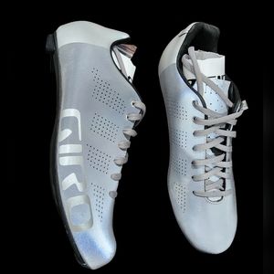 Empire ACC Silver Reflective Cycling Shoes, Men's Size EU 41.5, US 8.5